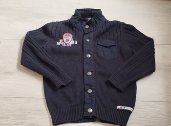 Gilet garçon 6 ans terre de marins 