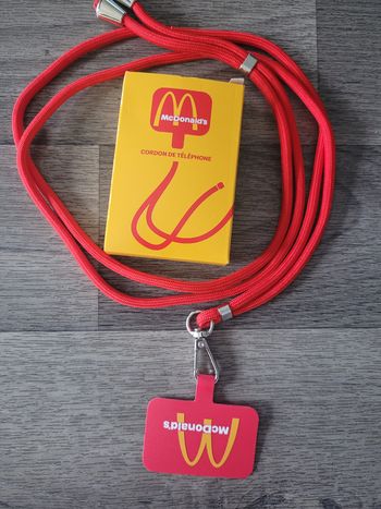 Cordon de téléphone MacDo