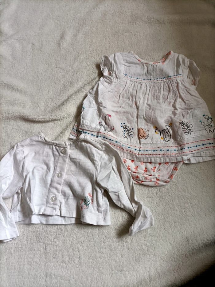 Ensemble fille été 3 mois