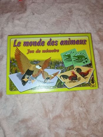 Jeu de mémoire animaux. Memory. Le monde des animaux