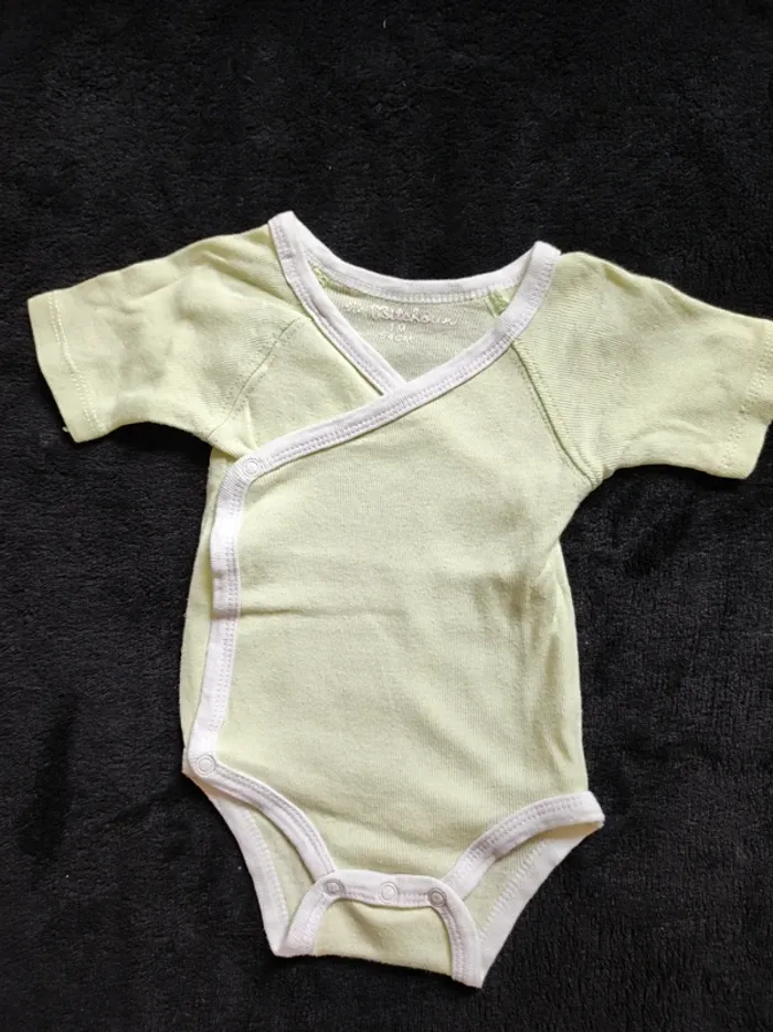 Lot de 9 body manches courtes 1 mois - photo numéro 5