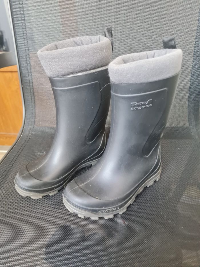 Bottes enfants fourrées taille 26 - photo numéro 2
