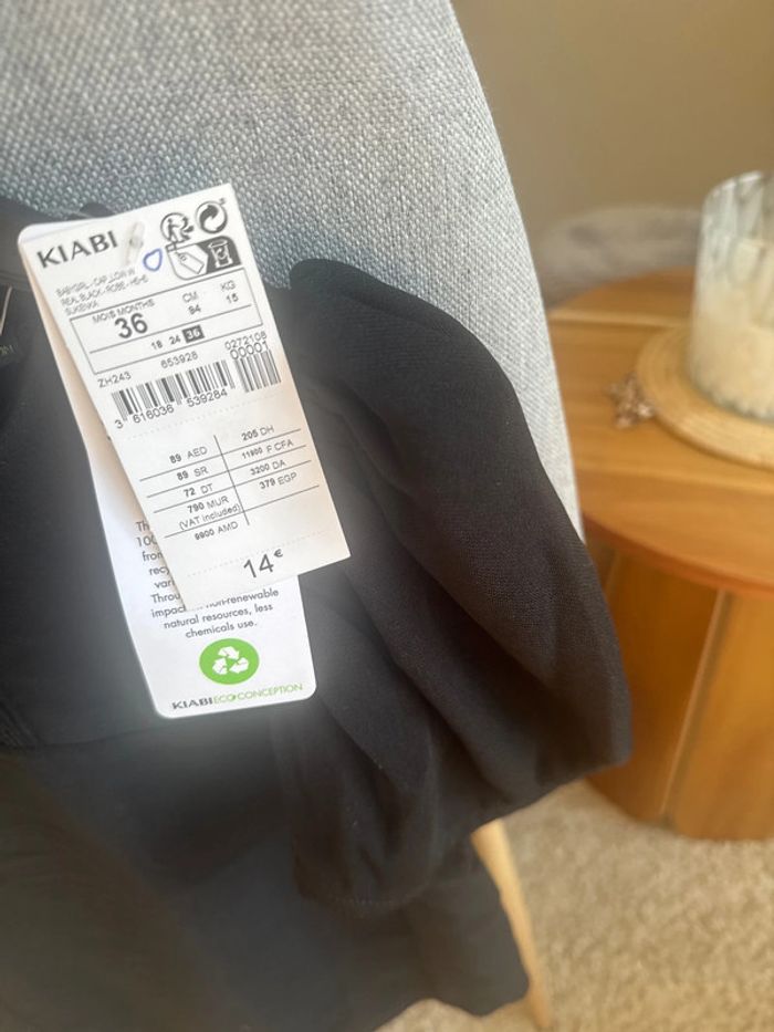 Robe cérémonie habillé kiabi noir neuf - photo numéro 4