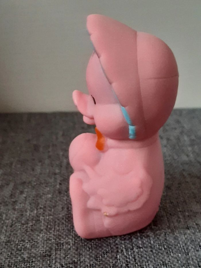 Jouet Pouet vintage : canard rose - photo numéro 2