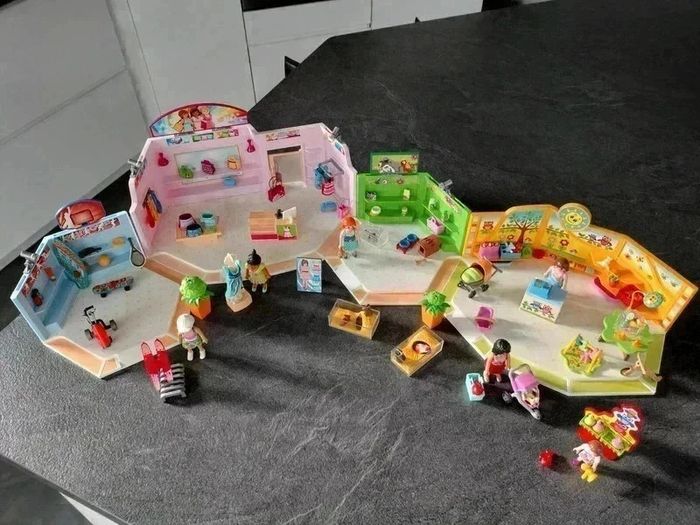 60 € Playmobil 9078 galerie marchande + Playmobil 9079 magasin pour bébé - photo numéro 5