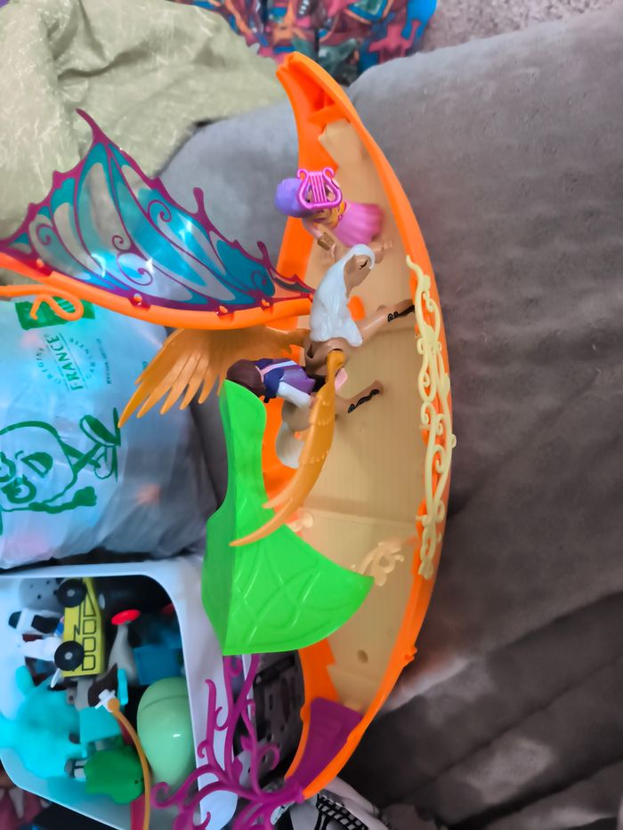 Playmobil bateau féerique et fée avec lyre - photo numéro 10