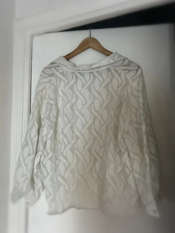 Superbe chemise blanche - en très bon état - XL - Zara - photo numéro 3