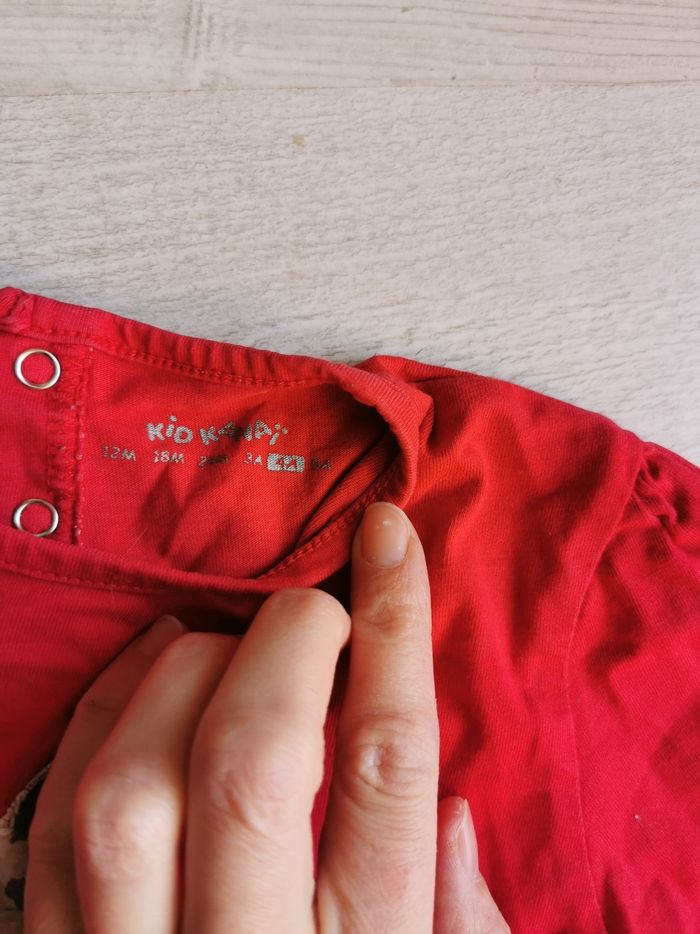 T shirt manche longue 4 ans kid kanai - photo numéro 3