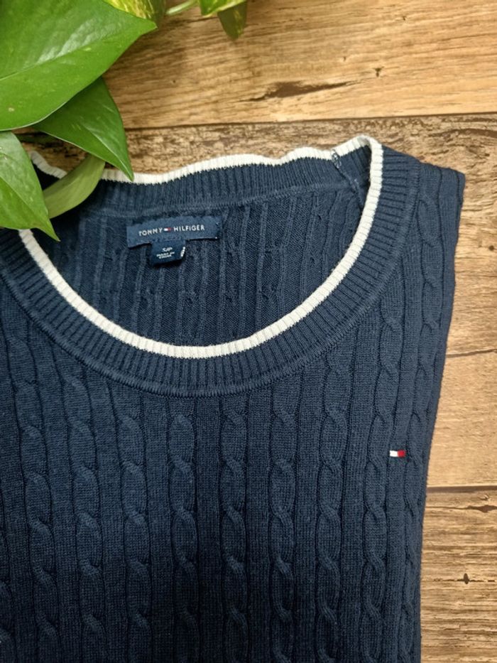Pull tommy Hilfiger torsadé femme - photo numéro 2