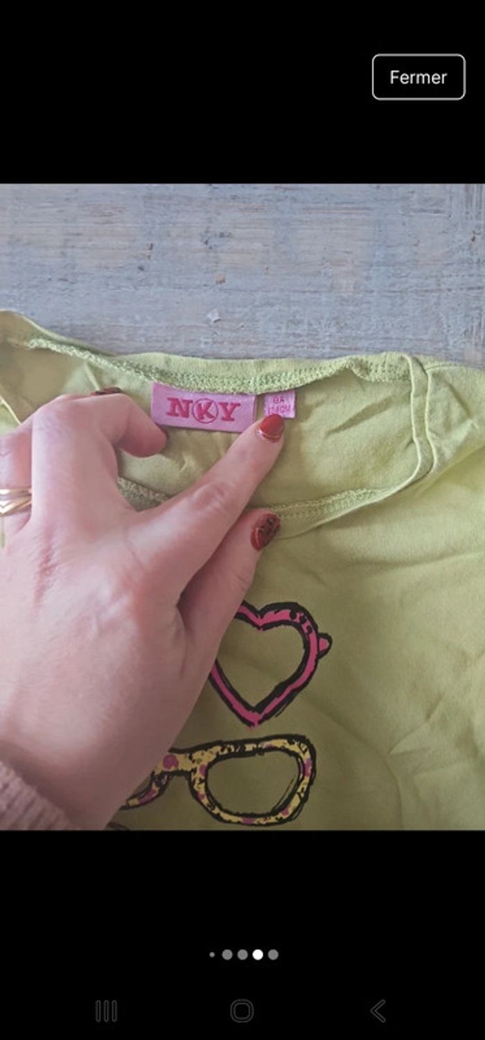 Lot de 4 t shirts fille Taille 8 ans - photo numéro 13