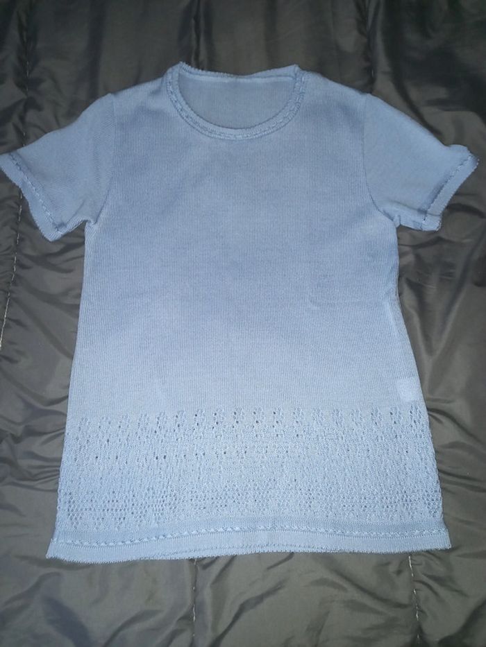 Pull manches courtes