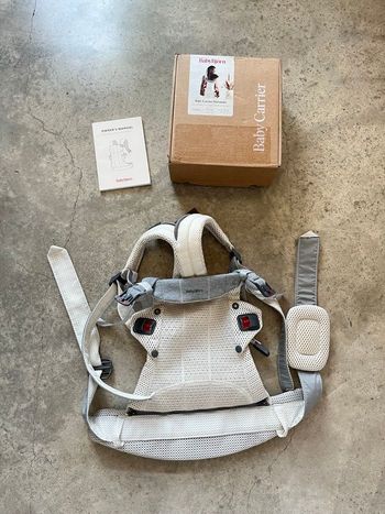 Porte bébé babybjorn Harmony 3D mesh cream