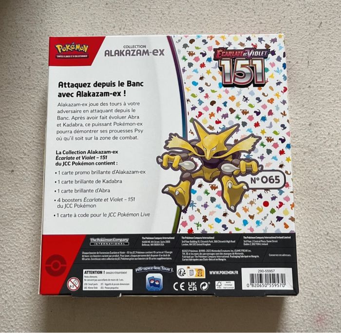 Coffret 151 alakazam - Pokémon FR - photo numéro 2
