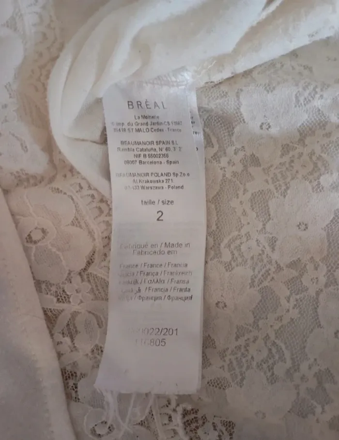 Haut femme breal taille 2 - photo numéro 4