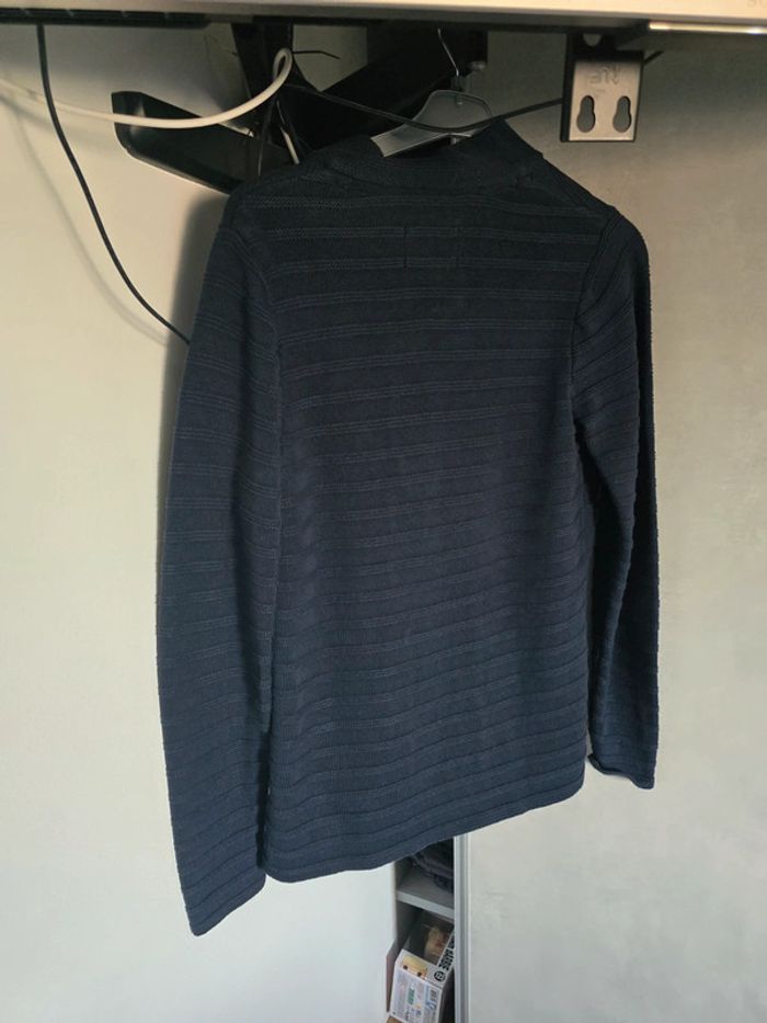 Gilet bleu terre de marins - photo numéro 3