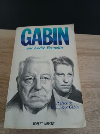Livre biographie Gabin