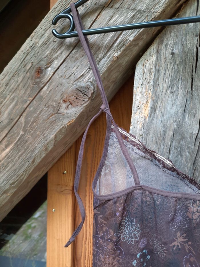 Superbe nuisette transparente Ici et Maintenant,  taille 40 - photo numéro 7