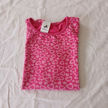 T-shirt a cœur • 7 ans • Palomino 