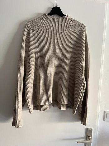 pull épais col montant