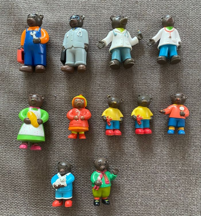Lot figurines Petit Ours Brun - photo numéro 2