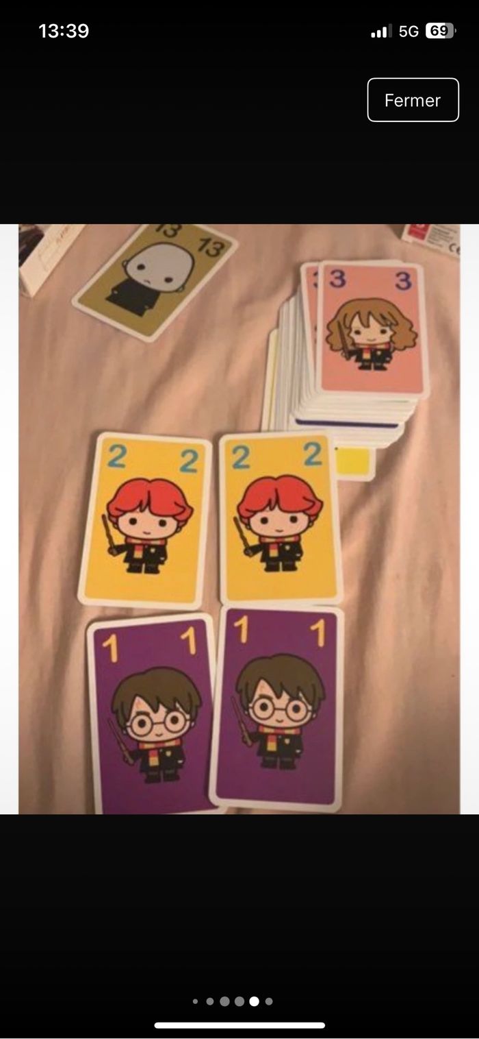 Jeu de carte Harry Potter - photo numéro 5