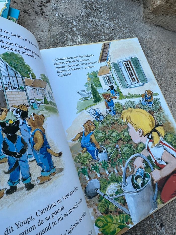 Livre extraordinaire de Pierre Probst bd Caroline et le potager ensorcelé - photo numéro 3