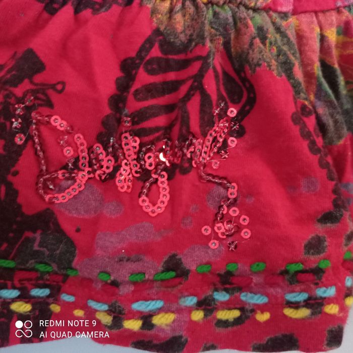 Robe à motifs multicolores 3/4ans - photo numéro 5