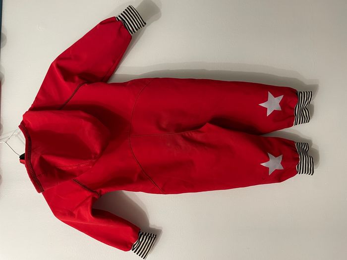 Combinaison étanche IELM 92cm (18-24 mois) rouge