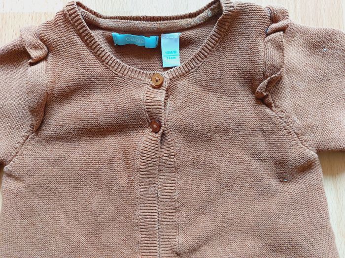 Lot 2 robes + 2 vestes excellent état 12 mois - 74cms - photo numéro 6