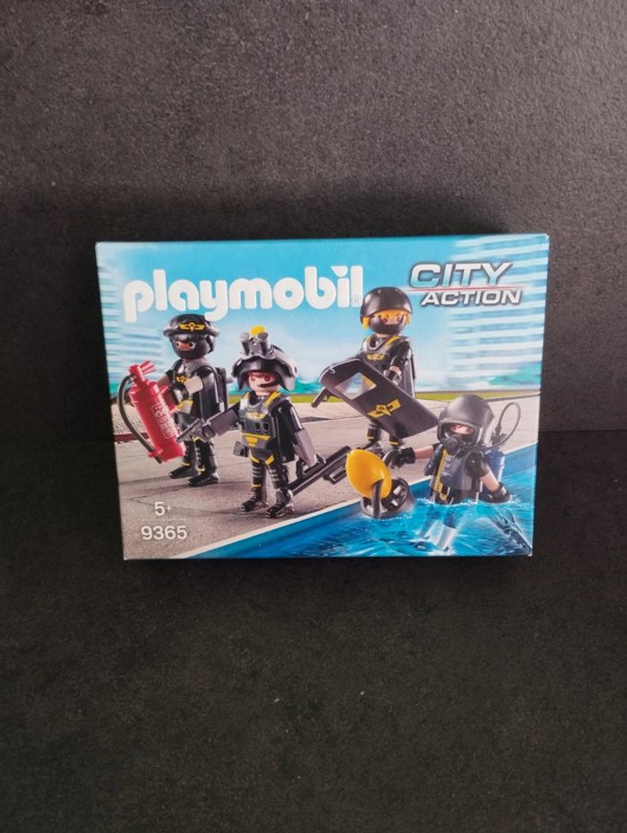 Playmobil policiers d'élite 9365