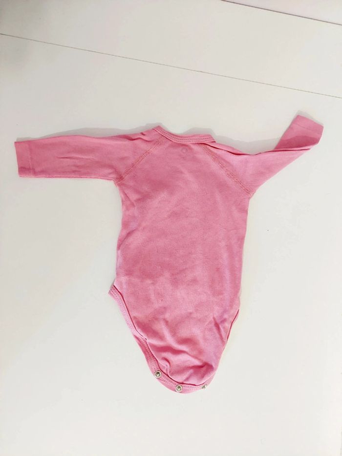 Body 1 mois rose - photo numéro 2