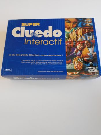 Super Cluedo interactif parker complet et fonctionne 