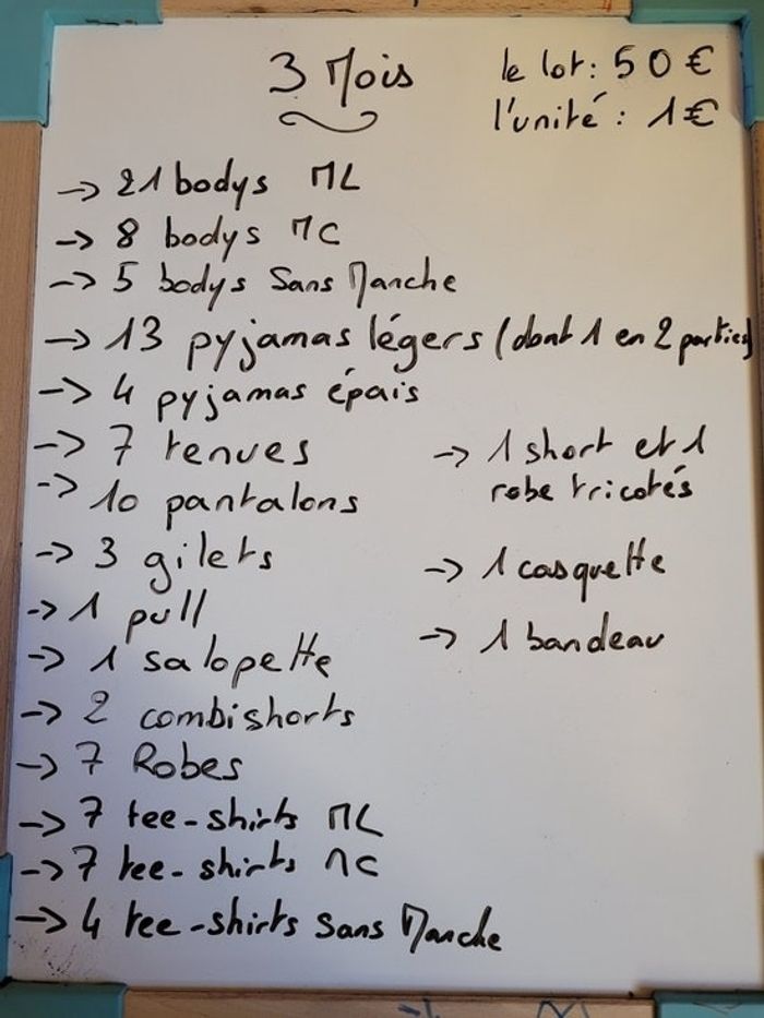 Lot vêtements 3 mois - photo numéro 2