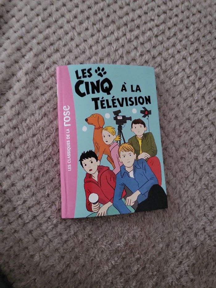 Les cinq à la television