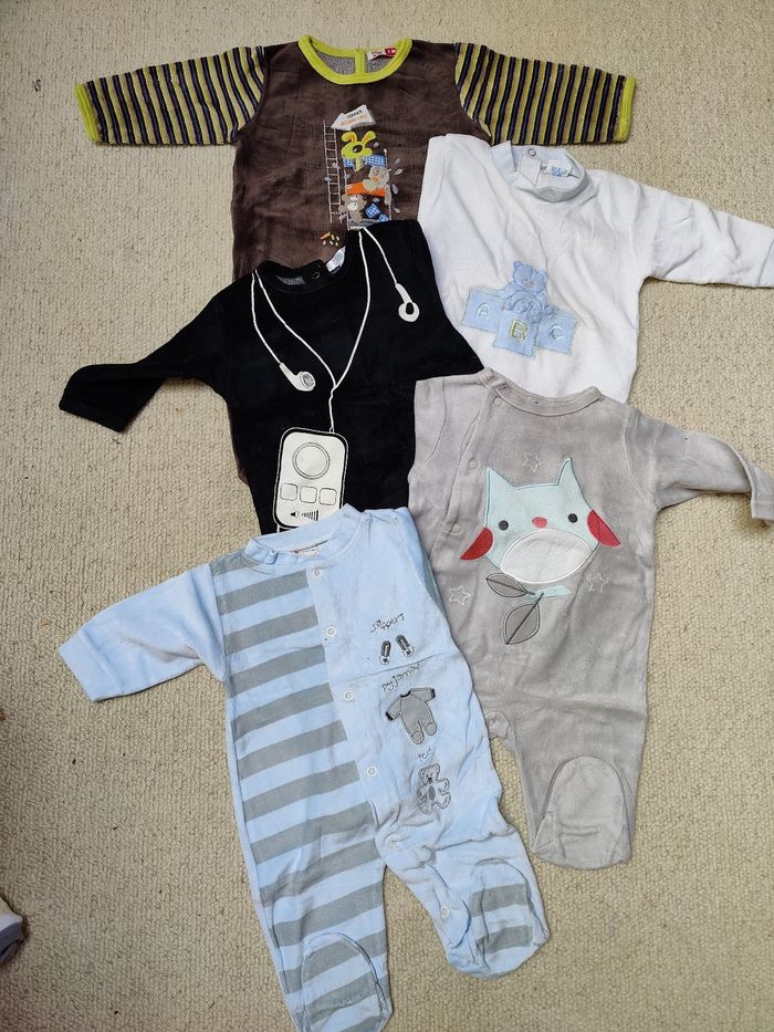 Pyjama velours 3 mois