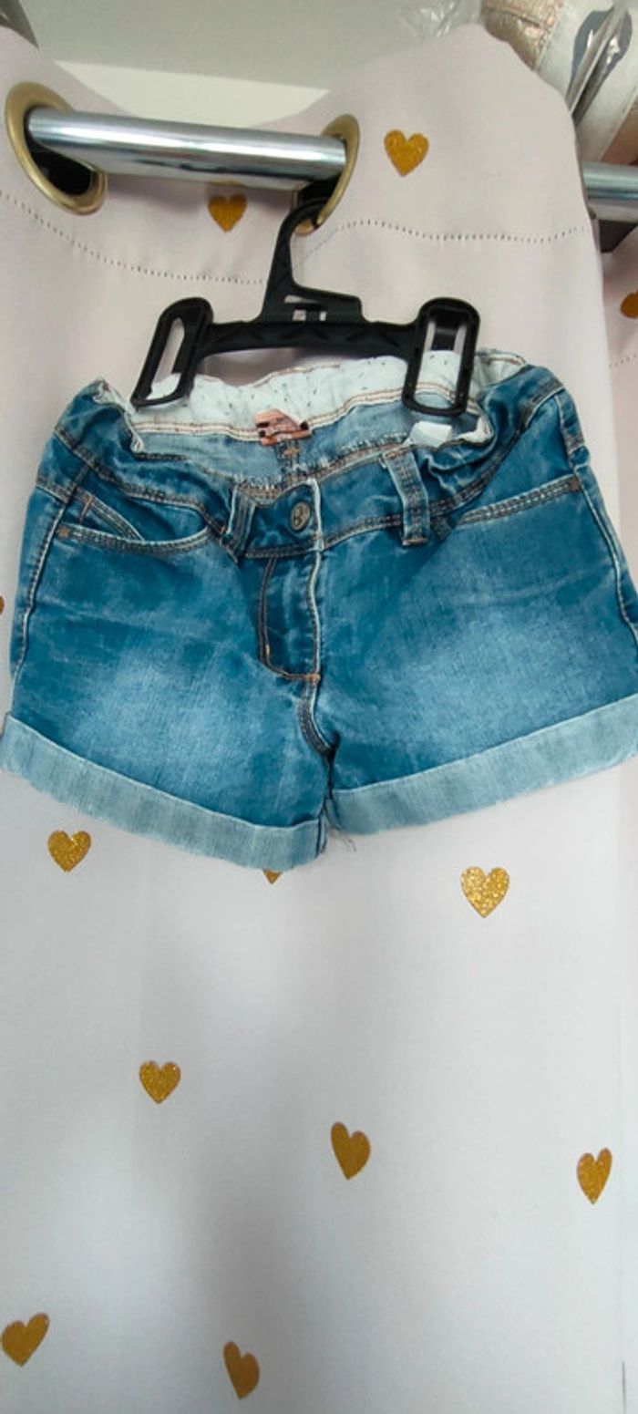 Short en jean