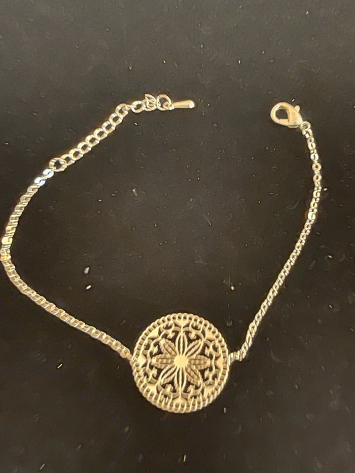 bracelet argenté - photo numéro 2
