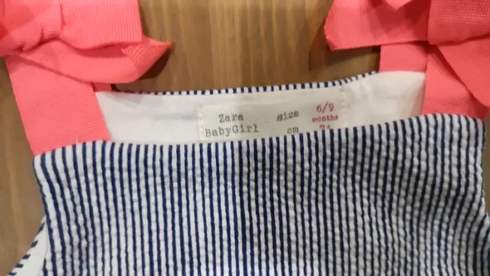 Robe été Zara 6/9mois - photo numéro 2