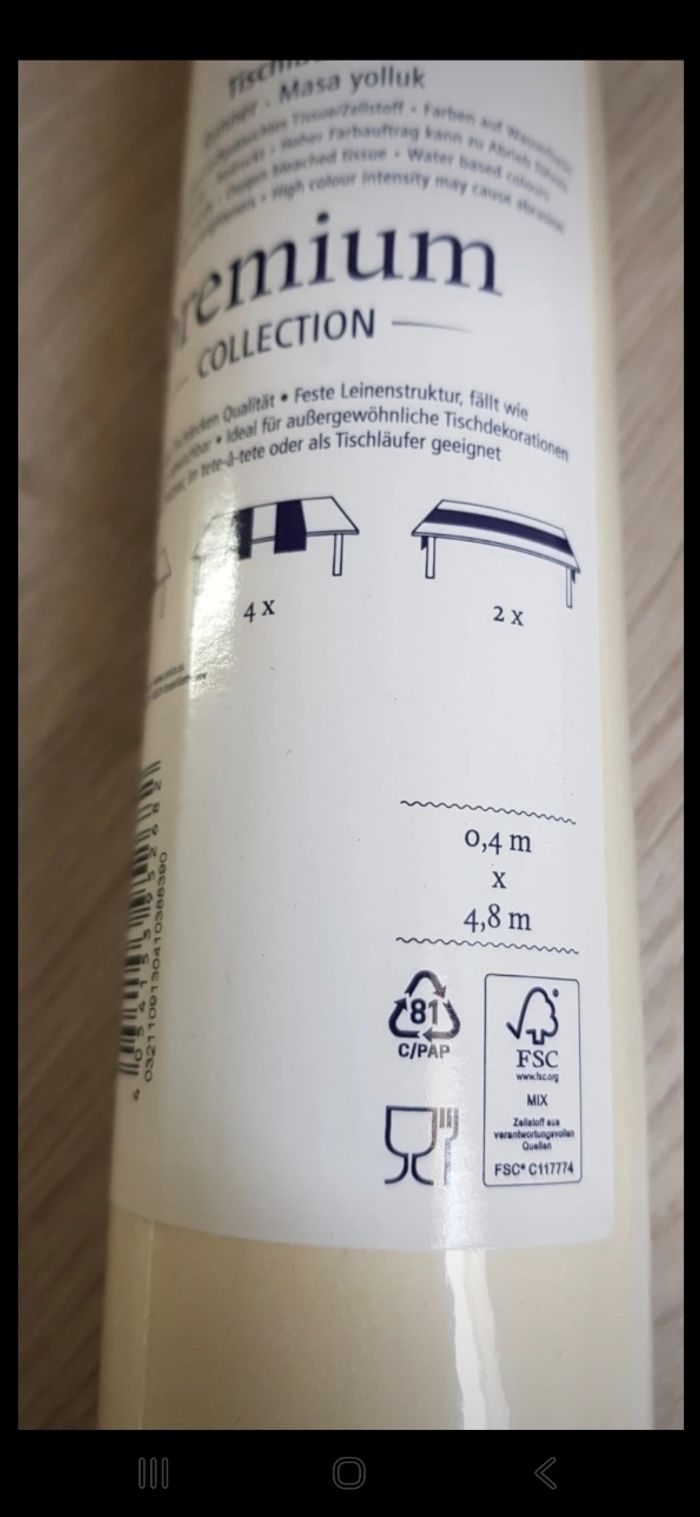 Chemin de table - photo numéro 2