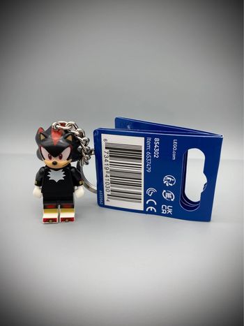 Porte-clés LEGO Sonic - Shadow The Hedgehog (Réf 854302) - Neuf