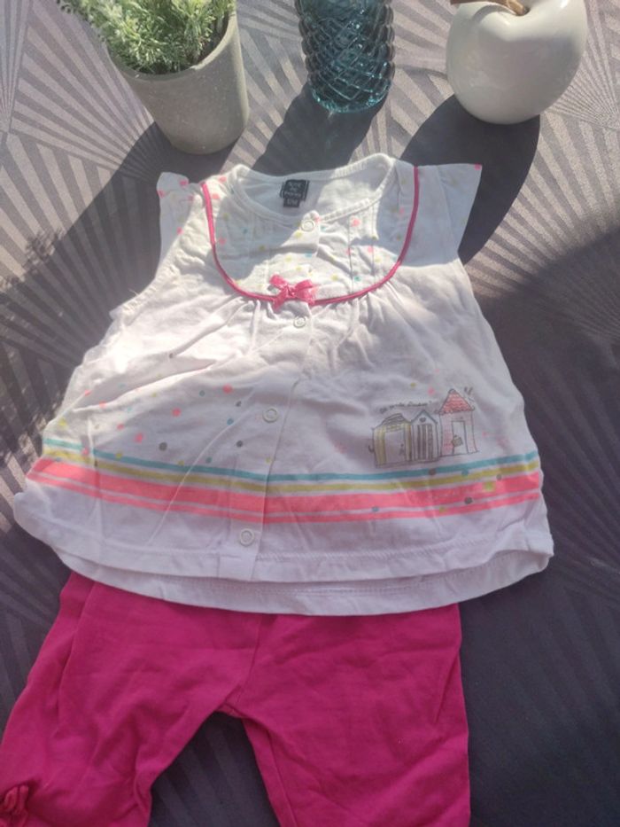 Ensemble legging/tee shirt terre de marins - photo numéro 2