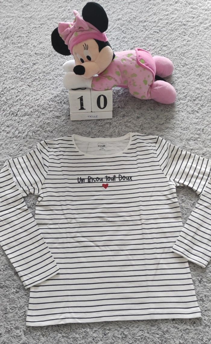 T-shirts manches longues T :10ans - photo numéro 3