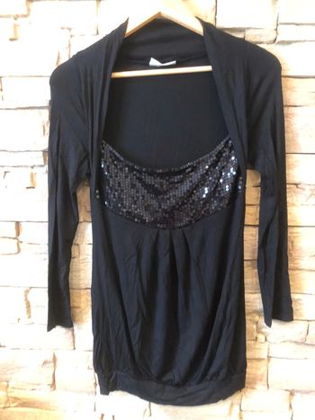 Haut habillé noir taille M