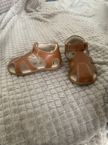Sandale en cuir