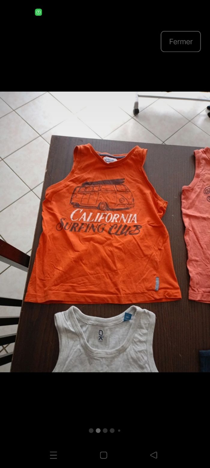 Lot débardeur taille 8 ans - photo numéro 2