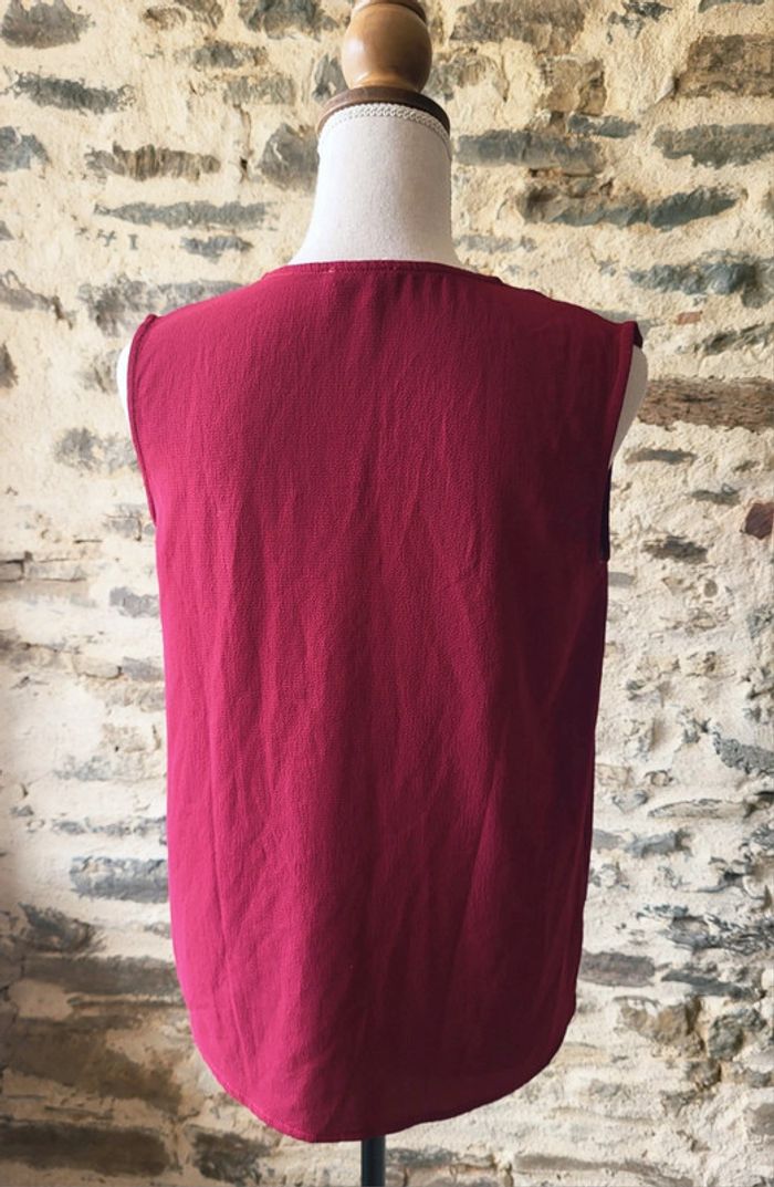 Débardeur prune bordeaux Paj Concept Taille 38 - photo numéro 6