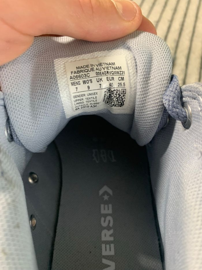 Converse All stars, bleu taille 40. - photo numéro 2