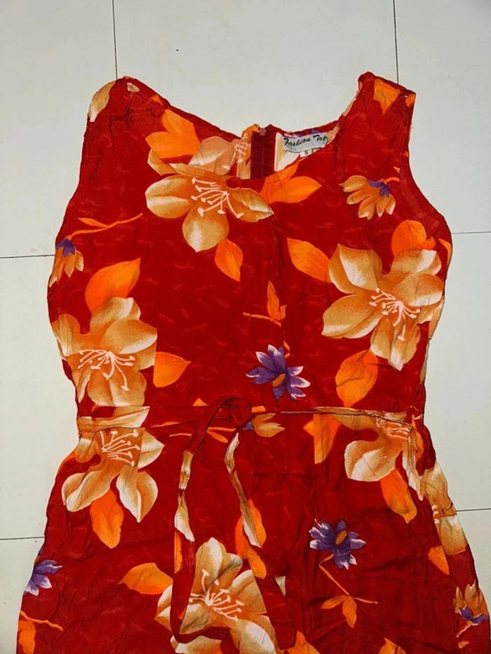 Superbe robe à fleurs taille S neuve Fashion Top - photo numéro 4