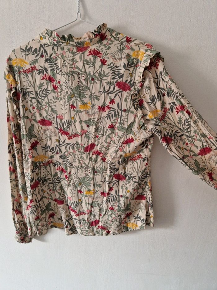 Chemise Vintage fleur - photo numéro 5
