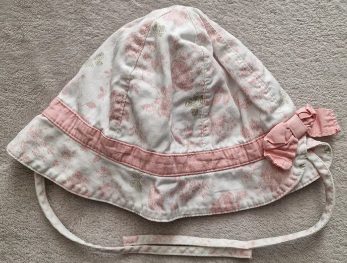 Ensemble 5p (robe, t-shirt, gilet, chapeau) blanc & rose papillons - 12M - Sergent Major (BE) - photo numéro 19